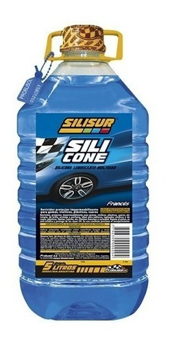 Silicona Líquida Perfumada Interior Autos Silisur X 5 L