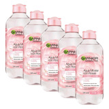 Agua Micelar Garnier Desmaquillante Original 400 Ml X 5 Uds