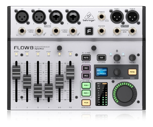 Mesa De Som Digital Behringer Flow 8 Bluetooth