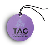 Tags Somente Frente Personalizada Logo 5,0x5,0 Cm - 100 Un