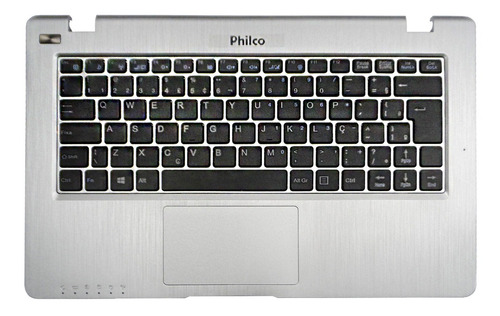 Teclado Notebook Philco C/ Gabinete Prata 11b