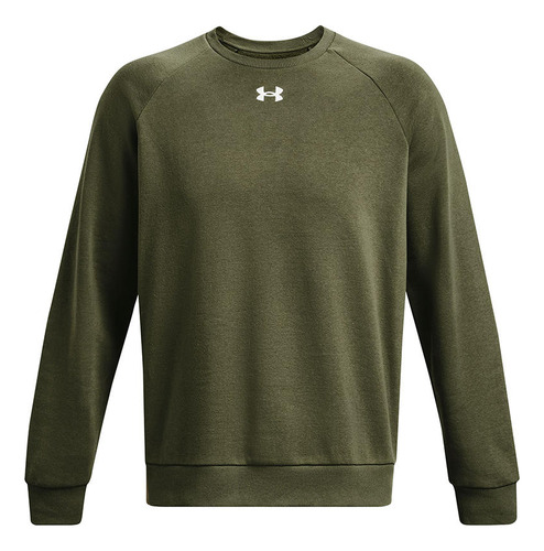 Polerón Ua Rival Para Hombre Verde Under Armour