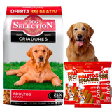 Alimento Dog Selection Perro Adulto 24kg + Palitos De Carne