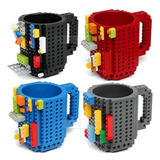 Tazón Taza Mug Para Jugar Con Tus Lego Colores Bloques Brick