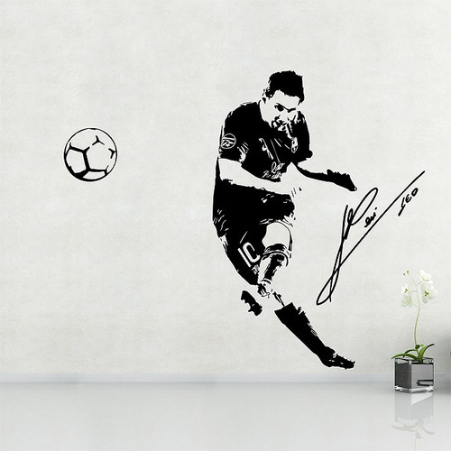  Vinilo Decorativo Autoadhesivo - Barcelona Messi 157x162