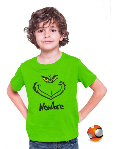 Playera Personalizada Grinch Navidad Todas Las Tallas 