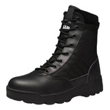 Bota Swat Tactica Militar Negra Y Cafe