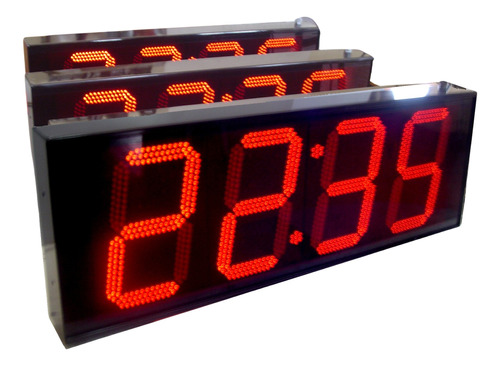 Reloj Digital Led Industrial Dígito 250mm Caja 900*360mm