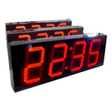 Reloj Digital Led Industrial Dígito 250mm Caja 900*360mm