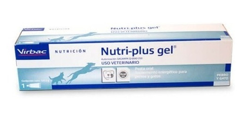 Nutriplus Gel 120g Virbac Vitaminas Para Perros Y Gatos