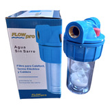 Filtro Purificador De Agua Para Termo, Calefont Y Caldera Color Azul