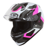 Casco Integral Hjc C10 Tins Rosa Ece2206 Xs,s,m,l