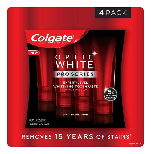 Protector Antimanchas Colgate Optic White, 93 G, Paquete De