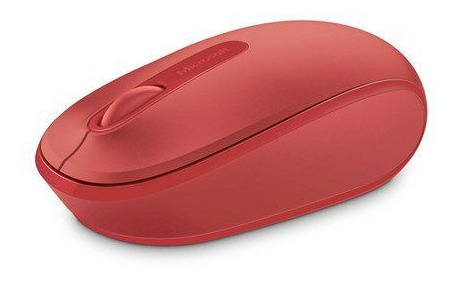 Mouse Microsoft Wireless Mobile 1850 Vermelho