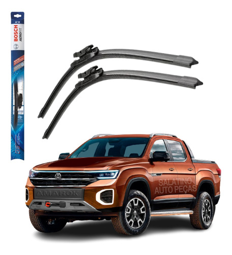 Palhetas Limpador Parabrisa Amarok 18 2019 2020 2021 2022 23