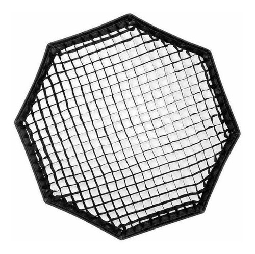 Octabox Triopo Para Flash 55cm Con Grid / Panal Armado Facil