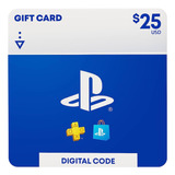 Playstation Network Card Cartão Psn $25 Dólares Americano Us