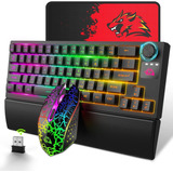 Teclado Lexonelec, Gamer/negro/rgb/con Mouse