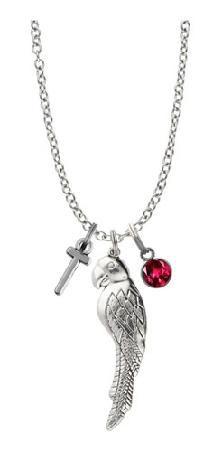 Collar Guacamaya Ara Loro Dije Letra Inicial Personalizado | Meses sin interés