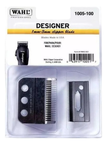  Repuesto Cuchilla Para Wahl Designer 1005-100