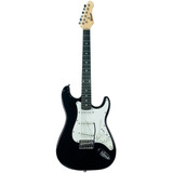 Guitarra Stratocaster Winner Wgs Preta Single Coil Cerâmico