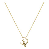 Collar De Acero Inoxidable Enso Para Mujer Ejn3315g Dorado