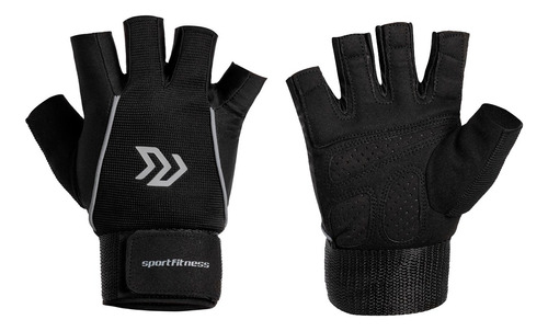 Guantes Pesas Sportfitness Con Muñequera Multiejercicios Gym