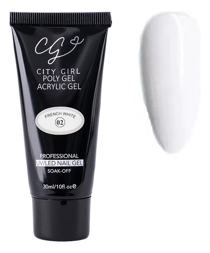 Acrygel/polygel City Girl 30ml Uñas Esculpidas