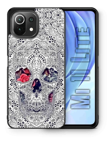 Funda Xiaomi Mi 11 Lite Calavera Mantel Mi 10 Mi 9t Mi 9s 