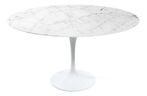 Mesa Saarinen Jantar Redonda Carrara 80d X 75h