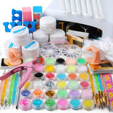 Set De Uñas En Polvo Acrílico Uv Gel Nail Art Tools [u]