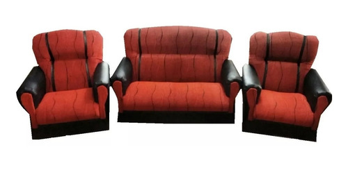 Juego De Living 2 Cuerpos 1 Sillon Doble 2 Indiv-chenille