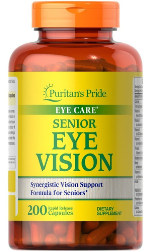 Puritan's Pride | Senior Eye Vision | 200 Rapid Capsules