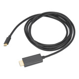 Adaptador De Cable Hd Tipo C Para Computadora Portátil 4k X