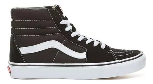 Zapatillas Vans Sk8-hi Black/white Unisex - Big Buey