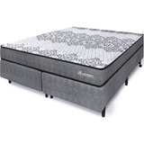 Cama Box Colchão Queen Ortopédico Sleep Extra Firme 158x198x51cm - Bf Colchões