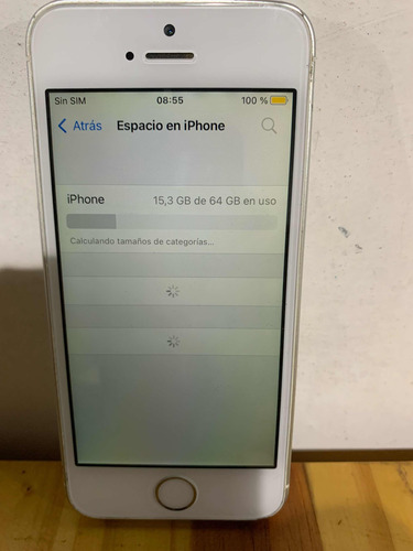 iPhone 5 Se 64gb- Plateado