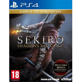 Sekiro: Shadows Die Twice Game Of Year Edition  Ps4 Fisico