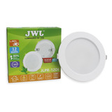 Plafón Led 12w Empotrable Luz Blanca Redondo Di 13 Pzs Jwj