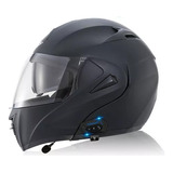 Casco De Moto Abatible Modular Con Bluetooth  Manos Libres