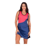 Vestido Feminino Esportivo Beach Tennis Qualidade Com Short