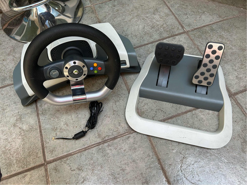 Volante Xbox 360 Original Racing Wheel Con Pedales
