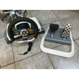 Volante Xbox 360 Original Racing Wheel Con Pedales