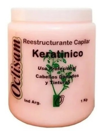 Baño Profesional Keratina Oclisam 1kg Pelo Teñido 