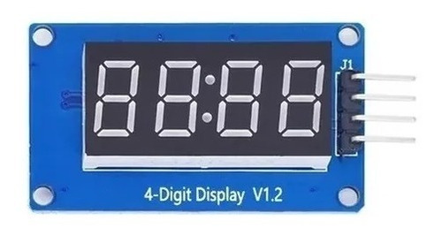 Módulo Tm1637 Display 7 Segmentos 4 Dígitos P\ Arduino