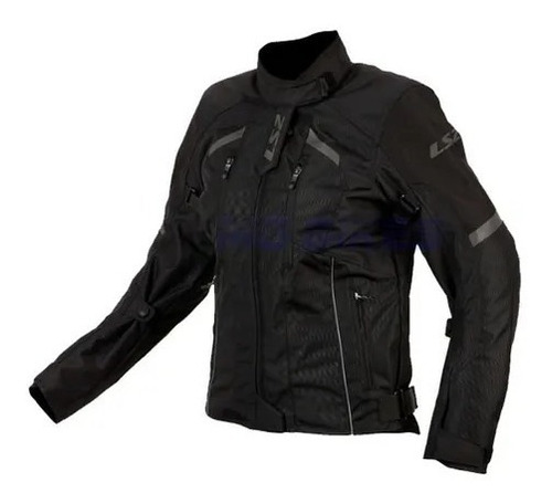 Campera Moto Ls2 Serra Mujer Negro Agrobikes