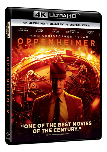 Oppenheimer 4k Ultra Hd + Blu-ray + Digital Code