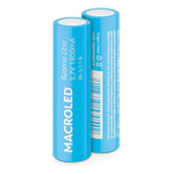 Bateria De Litio 18650 Recargable Macroled 3.7v 1800ma