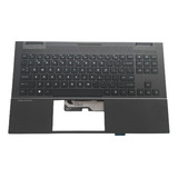 For Hp Omen Laptop 15-ek 15-en Palmrest Cover Keyboard W Vvc
