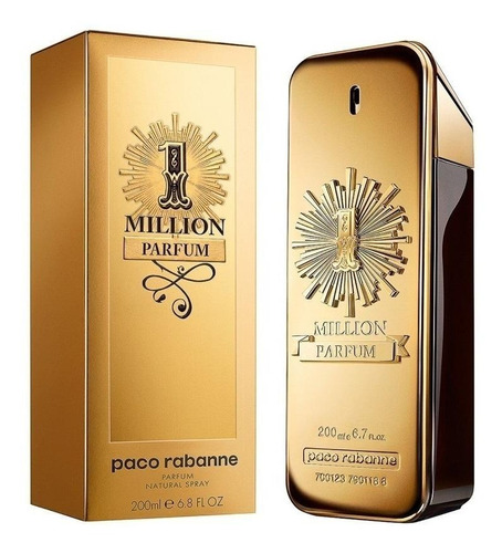 Paco Rabanne 1 Million Parfum 200 ml Masculino